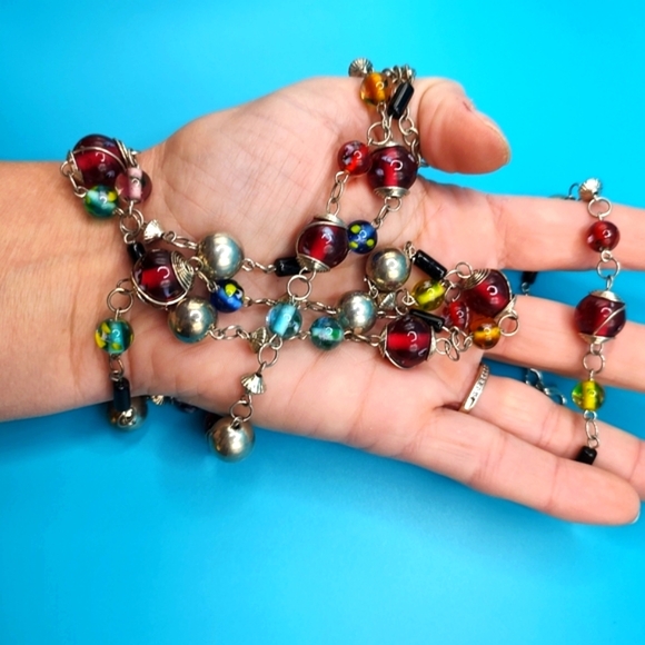 Boutique Handmade Beaded Necklace and Bracelet! - Picture 12 of 12